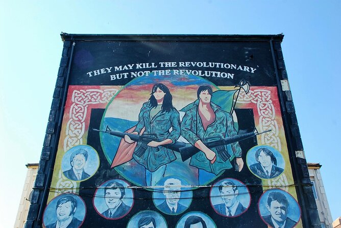 Original Private Belfast Troubles and Peace Cab/Taxi Tour 2 Hours - Bobby Sands mural: the Falls Road context in plain language