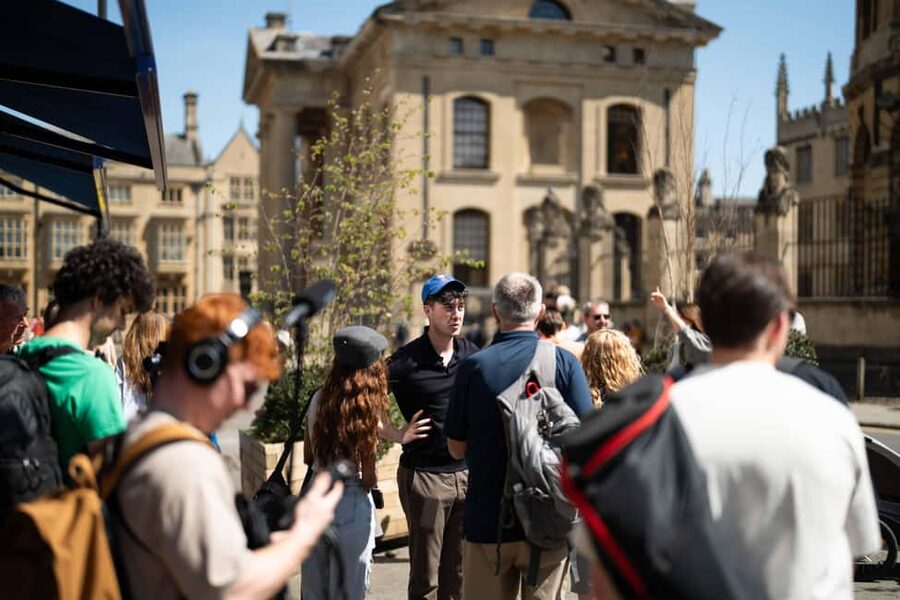 Oxford: Alumni-Led Walking Tour w/New College Entry Option - Balliol, Trinity, and the Oxford skyline that explains the city