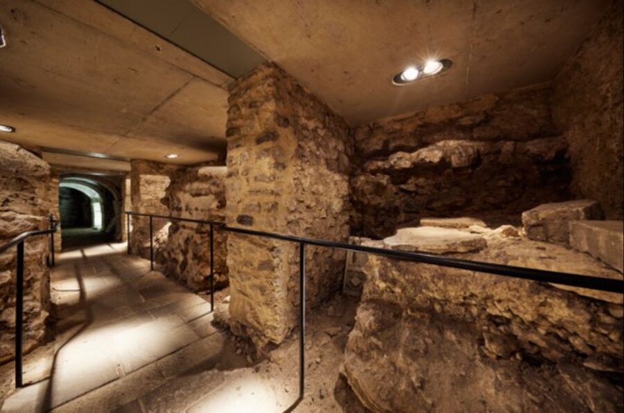 Oxford Castle and Prison: Guided Tour - The 11th-century Motte-and-Bailey mound and the vaulted Well Chamber