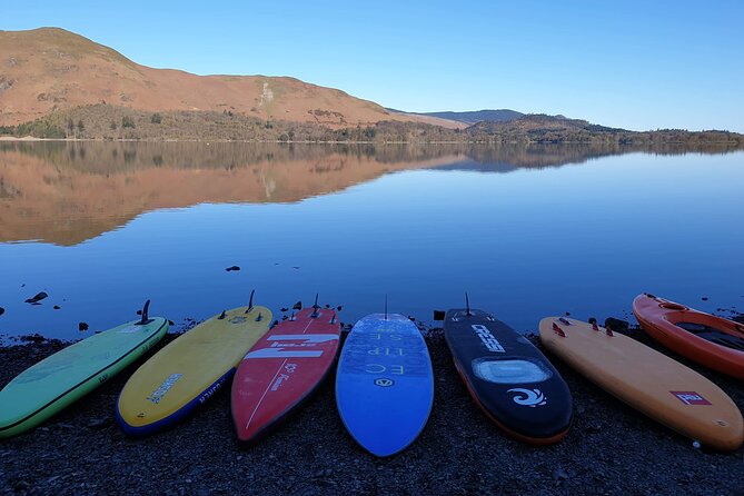 Paddle Boarding on Derwent Water - What’s Included (and What Costs Extra): Wetsuit, Buoyancy Aid, Board
