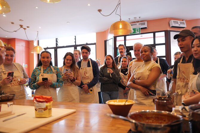 Pasta Making with Unlimited Prosecco in London's West End - Antipasti, Prosecco, and a warm start at 84 New Oxford St