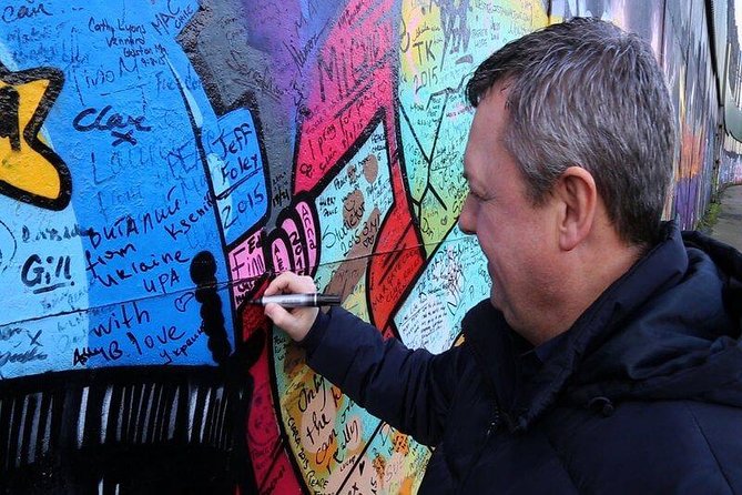 Political Taxi Tour Belfast (1-7 People) - Stop 5: The Peace Wall Again, and the Meaning of Repetition