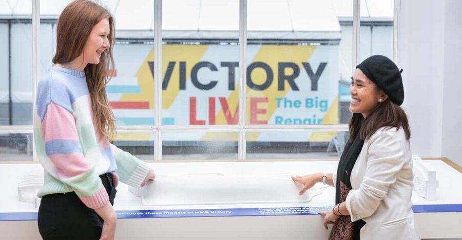 Portsmouth: HMS Victory Admission Ticket - Practicalities that affect comfort: shoes, pets, and kids