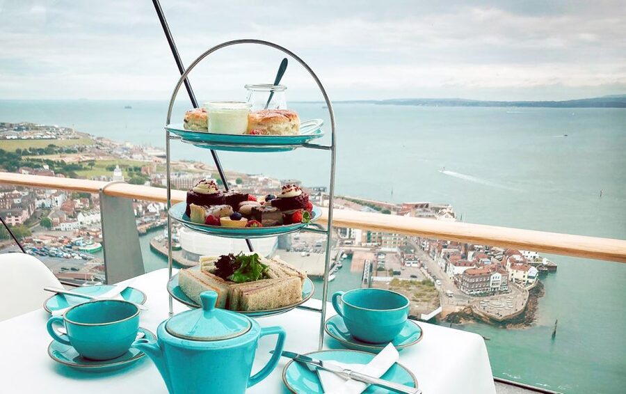 Portsmouth: Spinnaker Tower High Tea in the Clouds - Afternoon tea at the top: what you actually eat