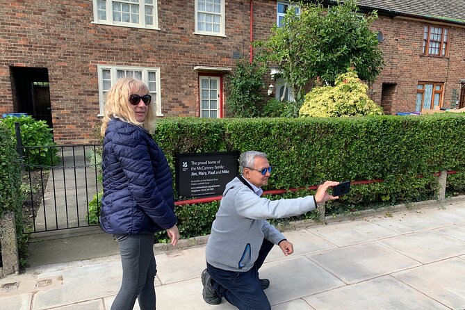 Private Beatles Car Tour, Penny Lane, Strawberry Field & childhood homes - LIPA and the education of creativity: street art and filming drive-bys
