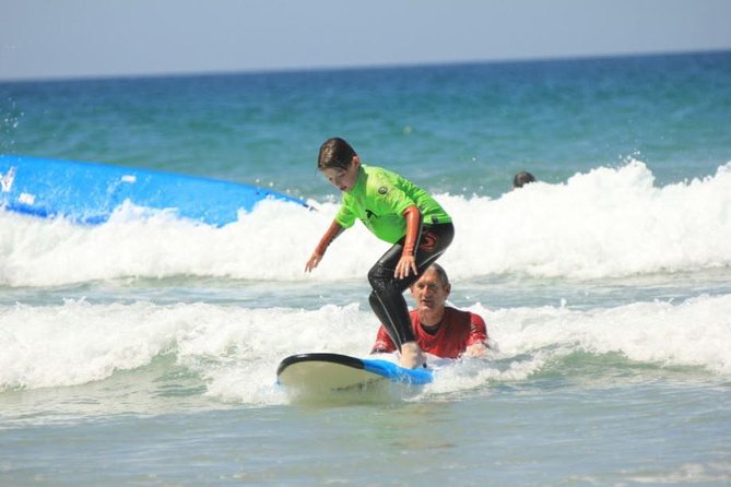 Private Family / Small-Group Surf Lesson (max. 4) in Newquay. - Newquay Beach: paddling, turning, and reading the ocean for progress