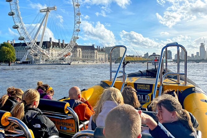 PRIVATE HIRE SPEEDBOAT 'THAMES BARRIER EXPERIENCE - 70 minutes from Embankment - Price and Value: One Boat Fee, Up to 12 People