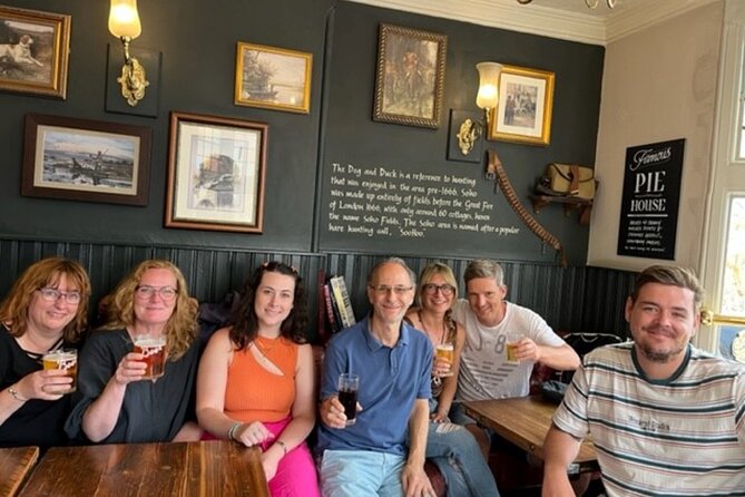 Rock Music Walking Tour of London's Soho - Ending at The Dog and Duck: stories that carry past the last stop