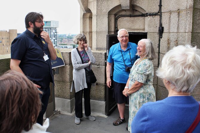 Royal Liver Building 360 - Tower Tour and Experience - Step 3: 89 stairs to the 14th floor, then the 270-degree audio-visual clock show