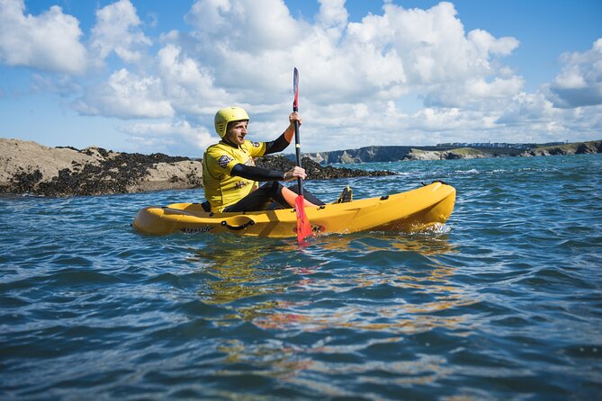 Sea Kayak Lesson & Tour in Newquay - From the launch bay to your first strokes