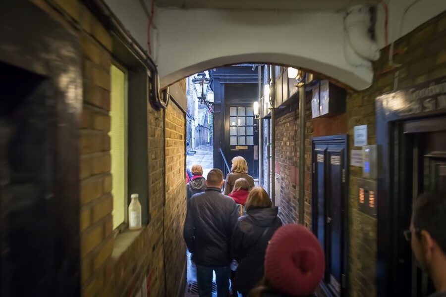 Secrets of London Walking Tour - The smallest police station in the world, seen up close