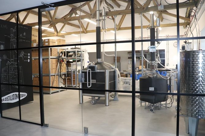 Shakespeare Distillery Tour - 1pm Ticket - The tasting: at least 3 Shakespeare Distillery spirits plus gin and tonic