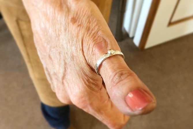 Silver Ring Workshop in Kent, England - Sawing to Length, Patterning, and Annealing