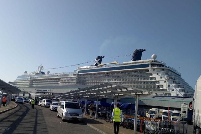 Southampton Cruise Terminals to London Private Arrival Transfer - The Car You Get Depends on Suitcases, Not Just Headcount
