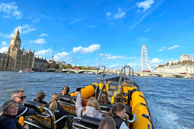 Speedboat Sightseeing: Embankment OR Westminster Pier -45 Minutes - The crew matters: why the names you hear onboard stick with you