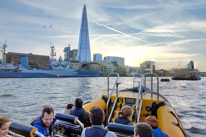 Speedboat 'Tower RIB Blast' from Tower Millennium Pier - 20 minutes - Key highlights you will feel right away