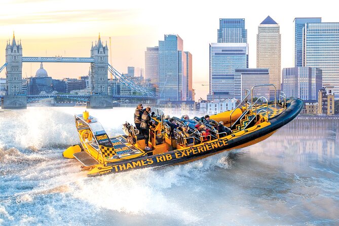 Speedboat 'Tower RIB Blast' from Tower Millennium Pier - 20 minutes - Why this 20-minute RIB blast beats a longer sightseeing boat