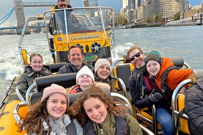 Speedboat 'Ultimate Tower Blast' from Tower Millennium Pier - 40 minutes - The 40-minute route: Tower of London, HMS Belfast, Tower Bridge