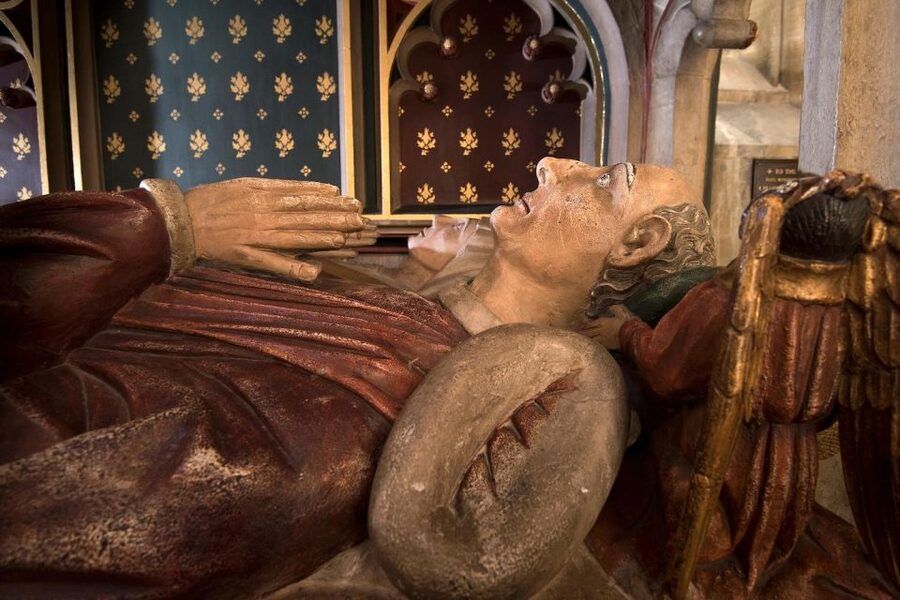 St Mary Redcliffe Church Bristol: Guided Tour - St John’s Chapel and C14th stained glass you can’t fully appreciate solo