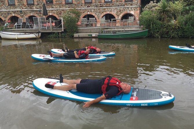 Stand Up Paddle Boarding Journey Down Bude Canal - Small-group energy: why a max of 12 people matters