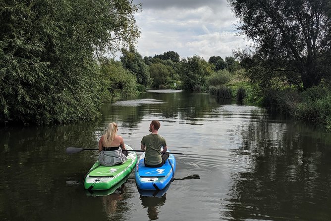Stand-up Paddleboard SUP Safari on The River Avon For Beginners - From Kneeling to Standing: The Beginner Lessons That Build Confidence