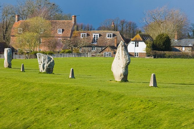 Stonehenge and The Stone Circles of Avebury Day Trip from London - West Kennet Long Barrow and the Silbury Hill view: the quiet wow