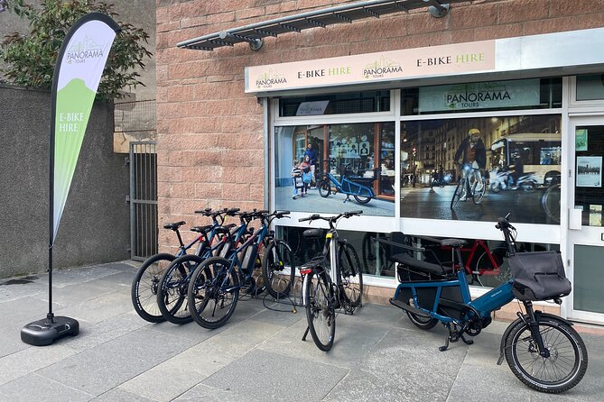 Stunning Edinburgh E-bike Tour max 10 people small group - London Road Gardens to Holyrood House: a scenic warm-up into the center