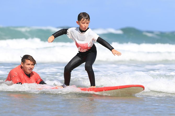 Surf Lesson - Meeting at Quiksilver Surf School, right where you start moving