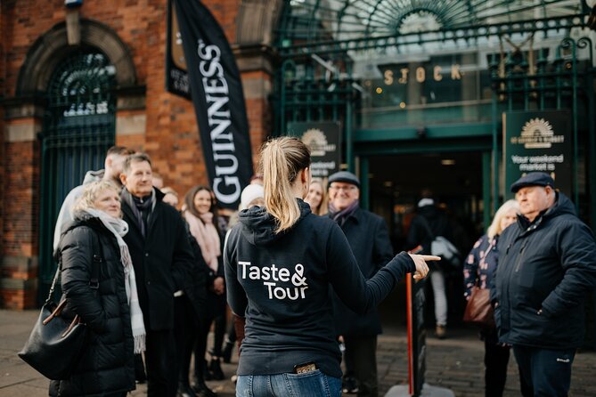 Taste & Tour: The original Belfast Food Tour™️ with drinks - St George’s Market: where the Belfast Breakfast Bap hits