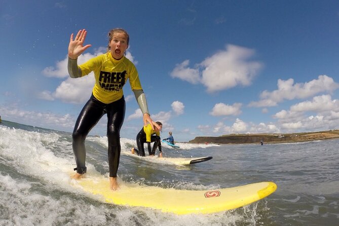 Taster Surfing Lesson in Bude - The wetsuit and board fit, why it changes everything