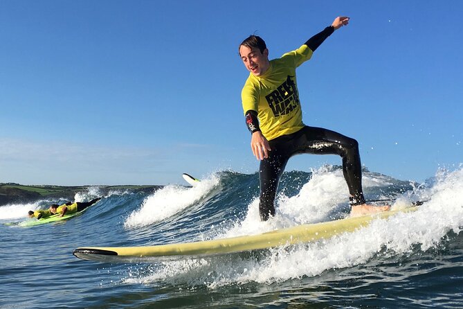 Taster Surfing Lesson in Bude - Before you paddle out: safety chat and warm-up