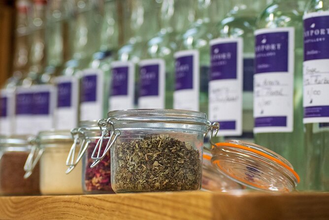 Tayport Distillery Tour & Tastings - The tasting lineup: gin, vodka, and liqueurs you can compare