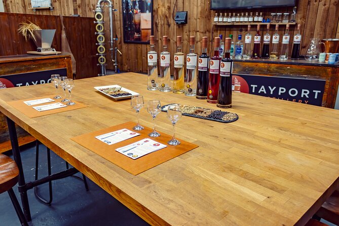 Tayport Distillery Tour & Tastings - Meet the hosts: Mary, Kecia, and Duncan set the tone