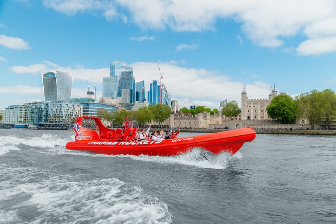 Thames High-Speed Zone Speedboat in London - Where you meet: Bankside Pier, and how not to miss the boat