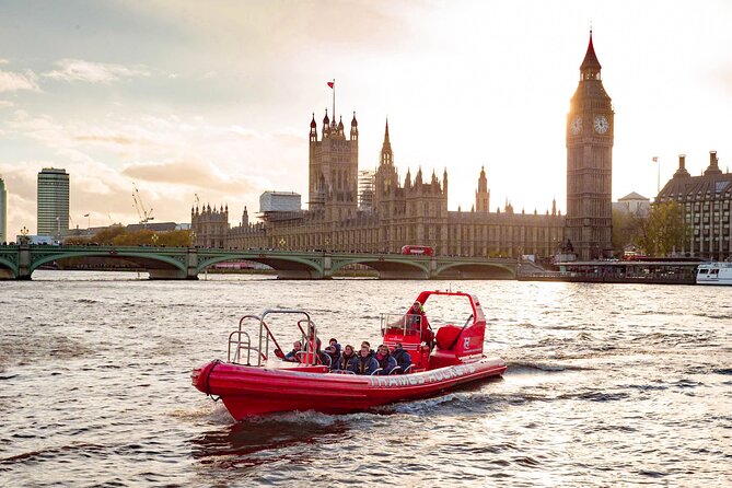 Thames Rockets Sunset London Speedboat Experience - Shakespeare’s Globe Area: Small-Boat Close Passes