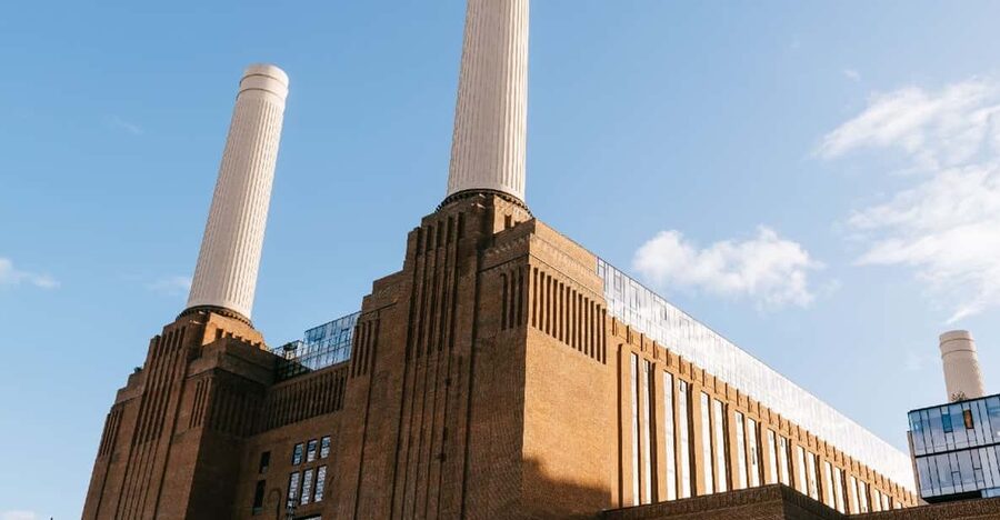 The Chimney Lift at Battersea Power Station - Energy-play at the interactive lighting installation and touchscreen