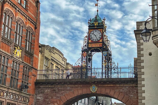 The Heart of Chester Walking Tour - Guided Walk - The Chester Cross: Roman HQ hints, medieval markets, and buskers