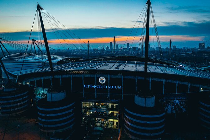 The Manchester City Stadium Tour - Dugouts, Pep’s seat, and getting the view players train for