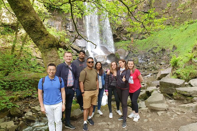 The Wandering Bard's Valley Tour or the Swansea Bay Tour. - Caerphilly Castle on the Valleys option: a big stop that pays off