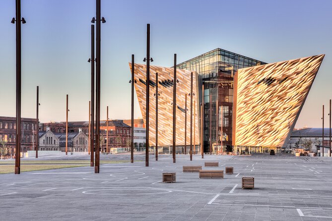 Titanic Belfast Entrance Ticket: Titanic Visitor Experience Including SS Nomadic - Titanic Belfast on the construction site you can actually walk