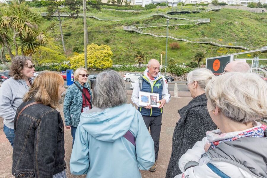 Torquay: The extraordinary life of Agatha Christie tour - Ending near the Grand Hotel: honeymoon, wartime morale, and a Damehood