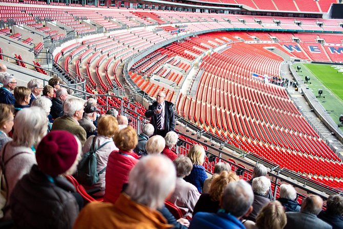 Tour of Wembley Stadium in London - Crossbar Exhibition and Walk of Legends: the stadium’s timeline in motion