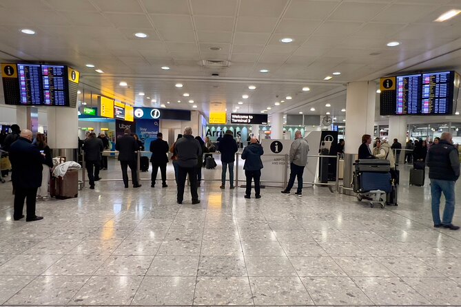 Transfer from Heathrow Airport to London or London to Heathrow - How the meet-and-greet works at each Heathrow terminal