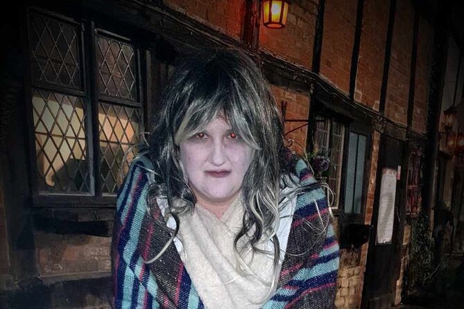 Tudor World Ghost Tour by Lantern light inside the building - Spooky tales and how dark it really is