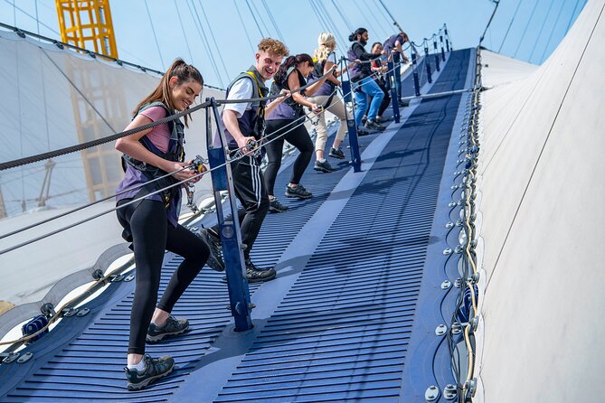 Up at The O2: Daytime Climb with Guided Tour with Panoramic Views - Finding Up at The O2 Basecamp near North Greenwich