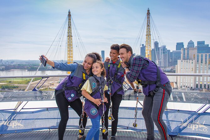 Up at The O2: Daytime Climb with Guided Tour with Panoramic Views - Weather notes, daylight expectations, and the winter snow globe