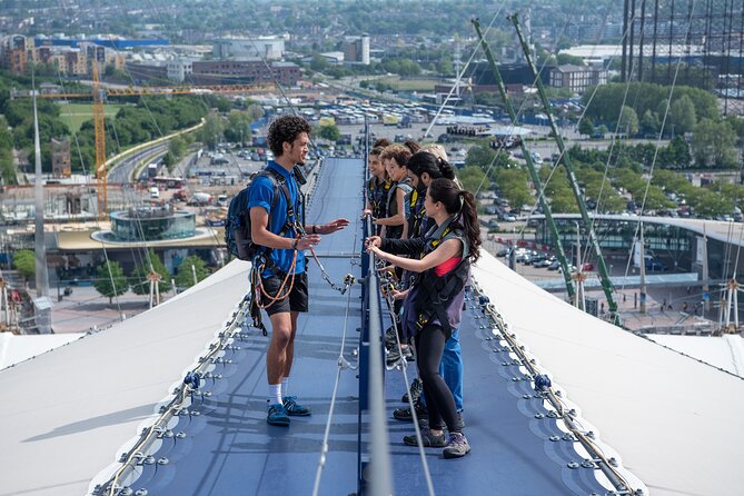 Up at The O2: Daytime Climb with Guided Tour with Panoramic Views - The ascent: the steep sections, the pacing, and what to expect