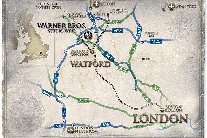Warner Bros. Studio Tour with Transportation from London - The meet-and-greet moment that sets your day up