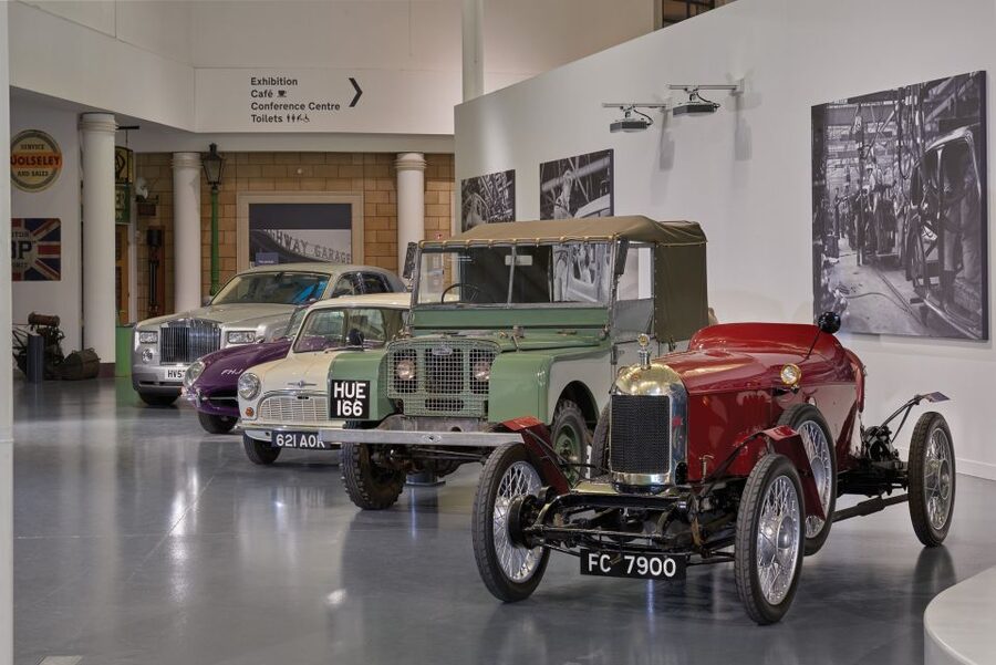 Warwick: British Motor Museum Entry Ticket - The Time Road, family life changes you can walk through