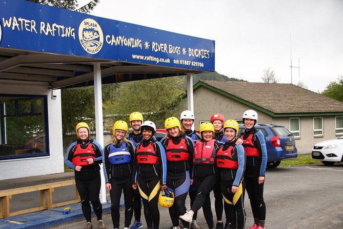 White Water Rafting on the River Tay from Aberfeldy - Grandtully Rapid to the finish: what happens at disembark
